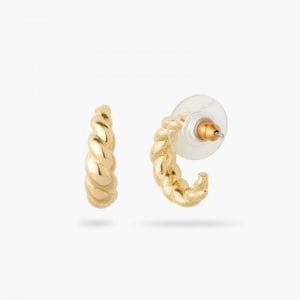 Сережки Precious Mesh-Коштова Сітка сережки-кільця Mariner Link з ланцюжком