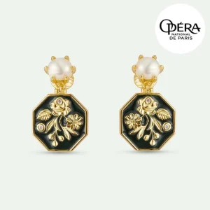 Сережки OPERA NATIONAL DE PARIS Квітки анемони